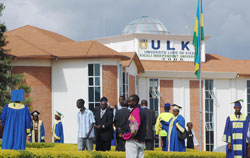  ULK graduates have welcomed the varsity's initiative to introduce masters programs. The New Times /File.