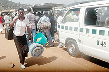 It's time to go back to school. Transporters have been cautioned against hiking fare ahead of schools' opening. The New Times/ File Photo