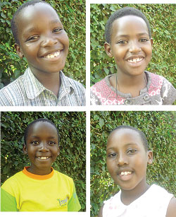 Victor Gakuru;Kamirwa Humura;Victorial Gatoya;Princess Inshuti   