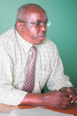 Gaspard Kaijuka thinks Rwanda could do well in both basketball and volleybally in Maputo. The New Times/Courtsey.