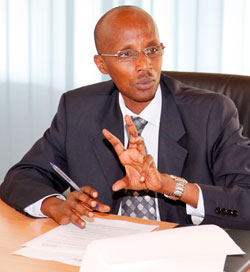 The acting Director General of ORINFOR Willy Rukundo