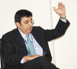 Optimistic. BCR's Managing Director, Sanjeev Anand The New TImes /File