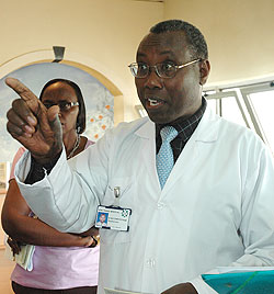  Dr Joseph Mucumbitsi will be the lead investigator in the survey. The New Times /File.