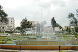 Kigali City round about. Pedestrian fly-overs  will be constructed to ease connection to various parts of the city. The New Times /File.