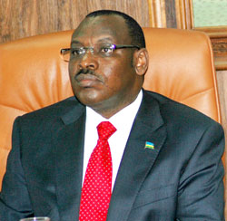 Governor, Claver Gatete.The NewTmes /File