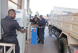  The launch of the third lane at the vehicle inspection centre has significantly bolstered service delivery at the centre. The New Times /File photo