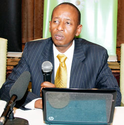 Eugene M.Haguma the CEO of Horizon Group. The New Times / T. Kisambira