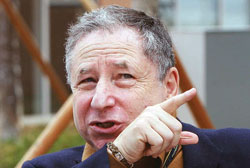Jean Todt is in Rwanda to promote UN Decade of Action for road safety. Net photo.