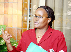 Public Service Commission Executive Director Angelina Muganza