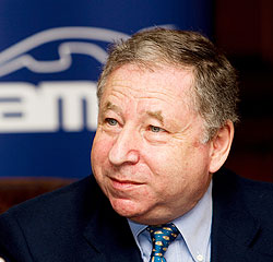 Jean Todt believes Africa can organize Formula One. Net photo.