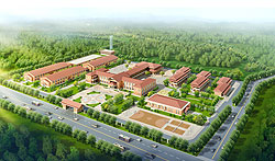 An artistic impression of the model Technical and Vocational school to be built by the Chinese in Musanze District. The New Times /Courtesy