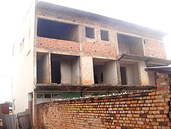 The rear view of the closed building in Rwamagana town. The New Times/ S. Rwembeho.