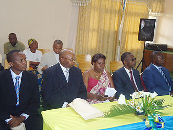 Senate candidates in Gakenke during the campaigns. The New Times / B Mukombozi 