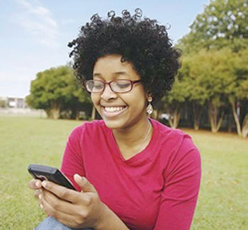 Nothing beats the thrill of texting. Net photo