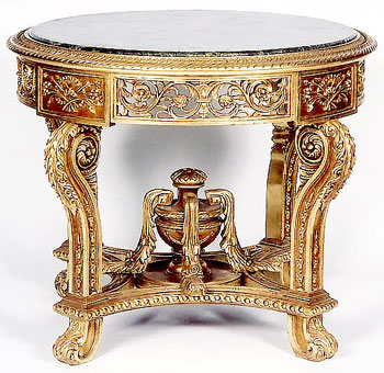 Louis XIV-style round table