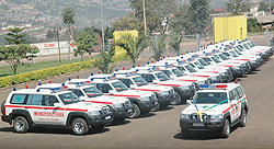  Ambulances are some of the equipment used by Rwanda to make healthcare accessible by all citizens. The New Times /File.