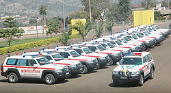  Ambulances are some of the equipment used by Rwanda to make healthcare accessible by all citizens. The New Times /File.