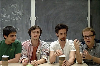 The creators of Diaspora talk about their product on Kickstarter.dailybeast/Newsweek photo