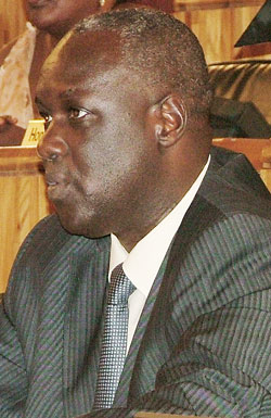 Alfred Kayiranga, the new chair of the political committee in Parliament.