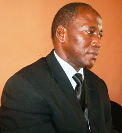 Kigali Institute of Management Vice Rector Academics Alfred Ronald Olar