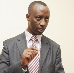 Alex Kanyankole, The Director General of the Agriculture export board.The NewTimes /File