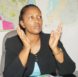 Jeanne d'Arc Gakuba will focus on education and social welfare once elected to the senate.