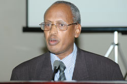 Senator-elect Laurent Nkusi