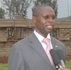 State Minister Dr Mathias Harebamungu