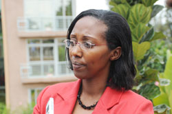 State Minister Colletha Ruhamya says that Rusumo project will not harm the environment.