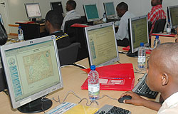 MTN's initiative to roll out computers to secondary schools will pay devidends. The New Times File  photo