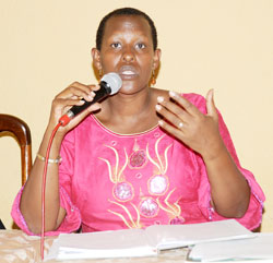 Kigali City Council Vice Mayor Hope Tumukunde
