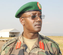 Military Spokesman Col. Joseph Nzabamwita