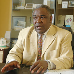 KIE rector, George Njoroge.