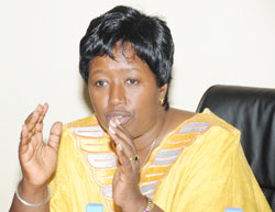 Health Minister Dr. Agnes Binagwaho.