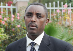 Jean de Dieu Mucyo, the head of the National Commission for the Fight against Genocide (CNLG)