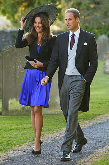Prince William morning suit.