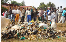 Rwanda embarked on a vigorous public awareness drive to eventually ban plastic bags in 2008. The New Times / File