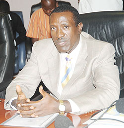 New Senate Presdient Jean Damscene  Ntawukuliryayo