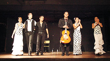 Great entertainers! Artistes greet the audiences after the performances.
