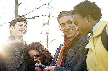 Friendships can be made across different nationalities.