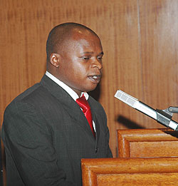 Former Rutsiro District Mayor Jean Ndimubahire