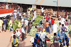  Traders at Kimironko Market. Many foodstuff traders are optimistic ahead of the World Food Day. The New Times Timothy Kisambira.