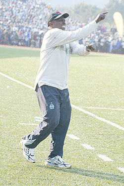Jean Marie Ntagwabira has been through the highs and lows of facing APR during his stints as coach of Atraco, Kiyovu and now Rayon. The New Times / File photo
