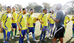 Eric Nshimiyimana will handle Amavubi's preliminary qualifying round for the 2014 Fifa World Cup. The New Times / File .