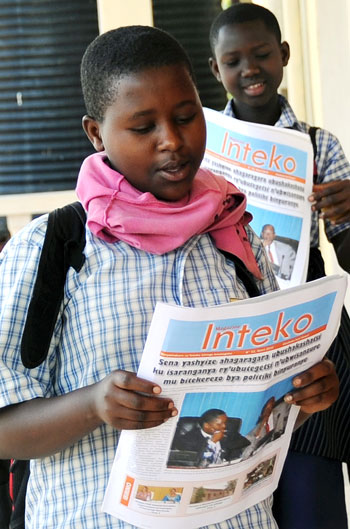 Reading should be made fun for students. The New Times / File Photo