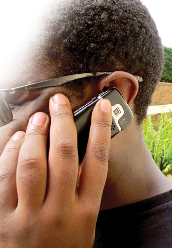 Mobile phone penetration rate is pegged at 60 percent by the end of next year. The New Times / File