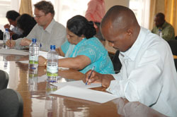 Foreigners sitting  for examinations in 2009