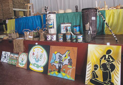 Handcraft products on display during provincial level competitions in Huye.The New Times / File
