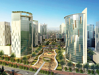Concept Master Plan of  a future Kigali City. Net Photo