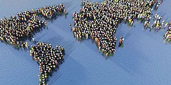 The world's population is multiplying so fast. Net Photo